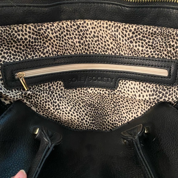 Sole Society Black Purse - Picture 2 of 6